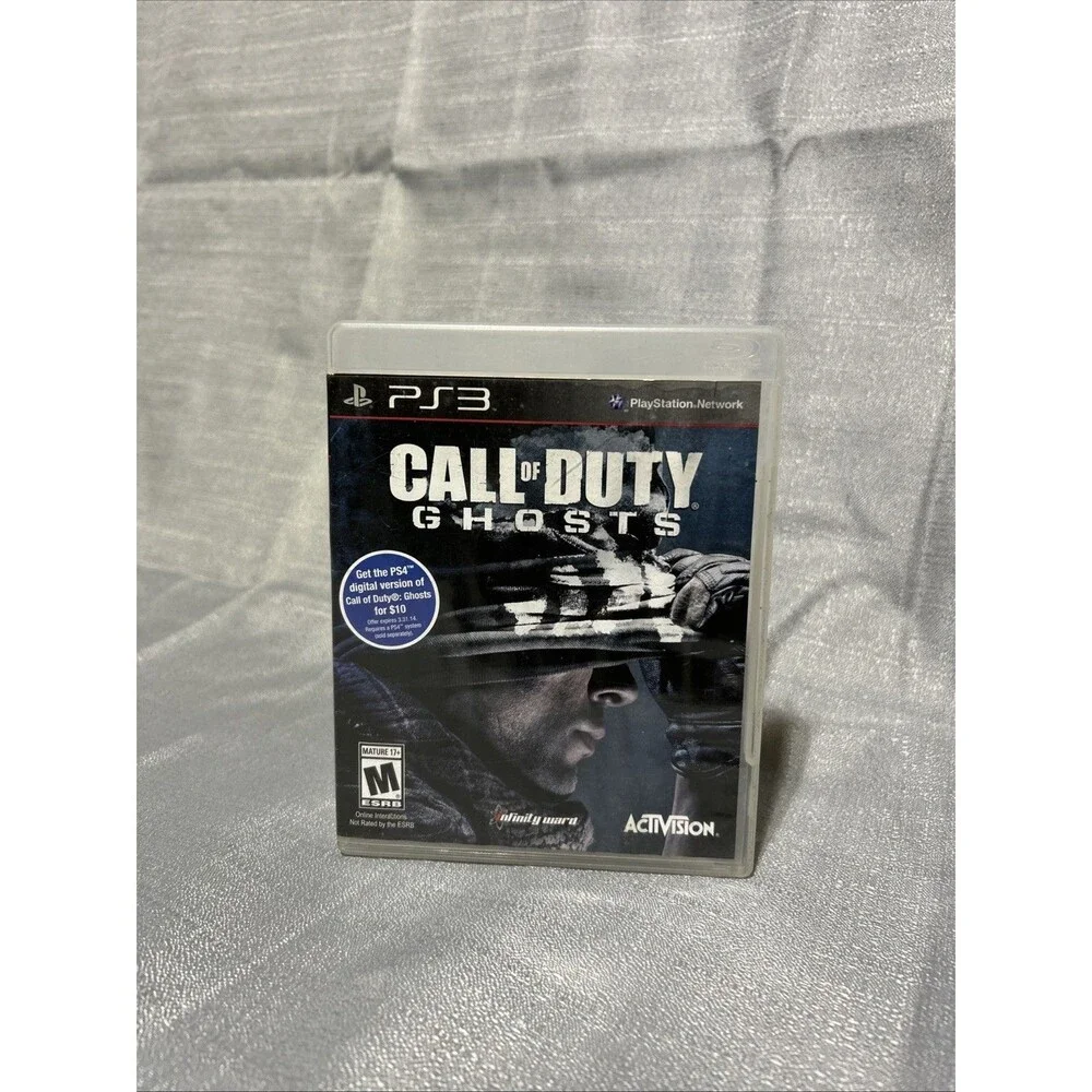 Call of Duty: Ghosts‎ (PS3, 2013) Authentic Shooter War Game Mature